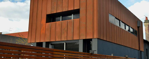 Fachada en Acero Corten Colombia